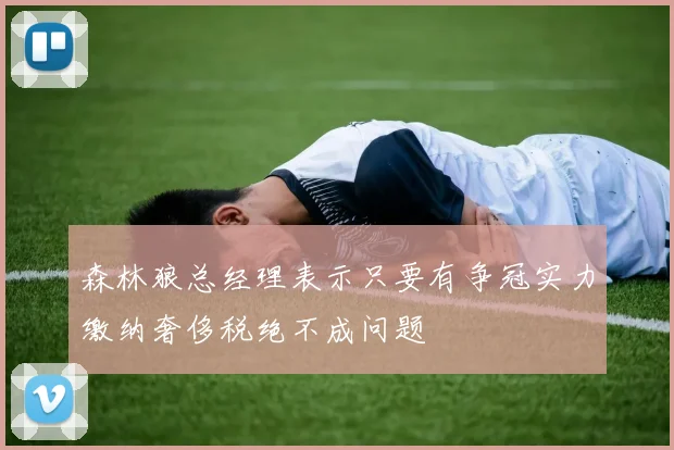 森林狼总经理表示只要有争冠实力缴纳奢侈税绝不成问题